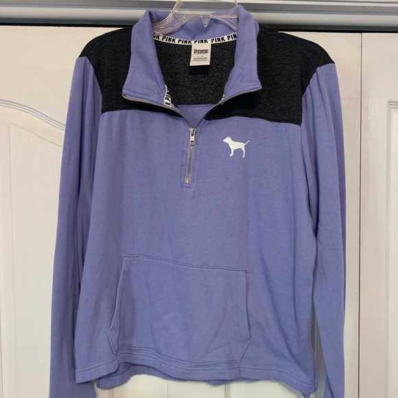 Tops - Victoria Secret PINK zipped sweatshirt